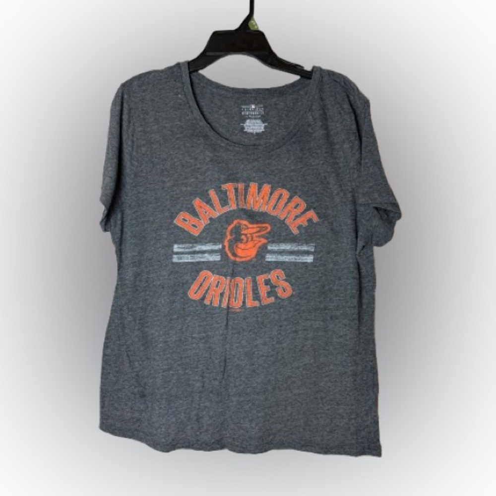 Baltimore Orioles Gray T-Shirt, women’s xl